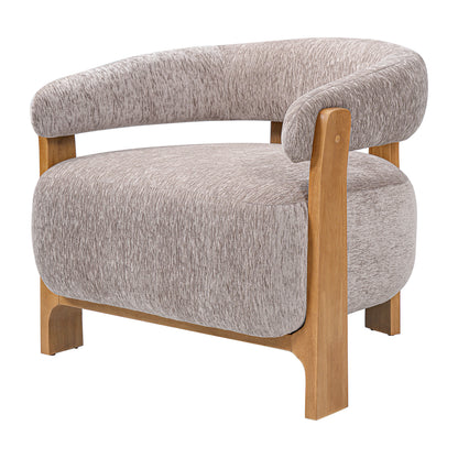 Boucle Barrel Accent Chair – view 9