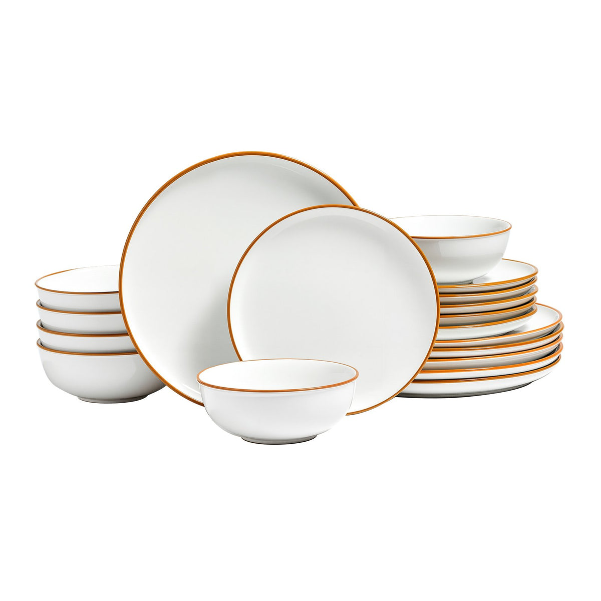 Sable Rim Ceramic Dinnerware Set – view 7