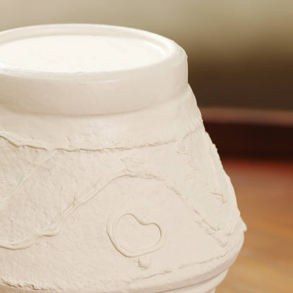 Lumen Stone Ribbed Candle Holder – view 2