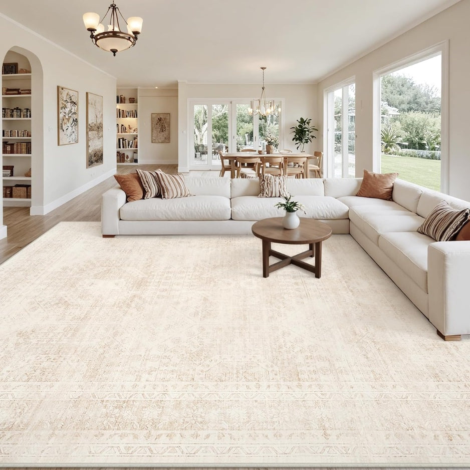 Dune Textured Wool-Look Rug – view 3