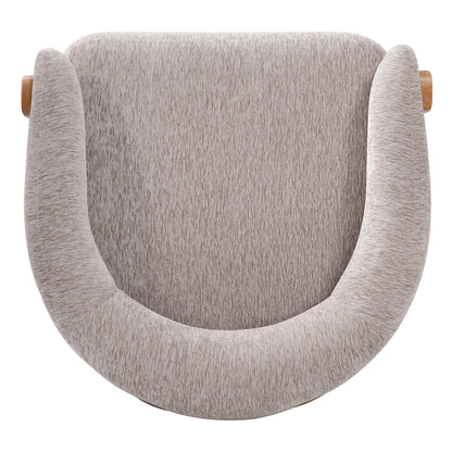 Boucle Barrel Accent Chair – view 7