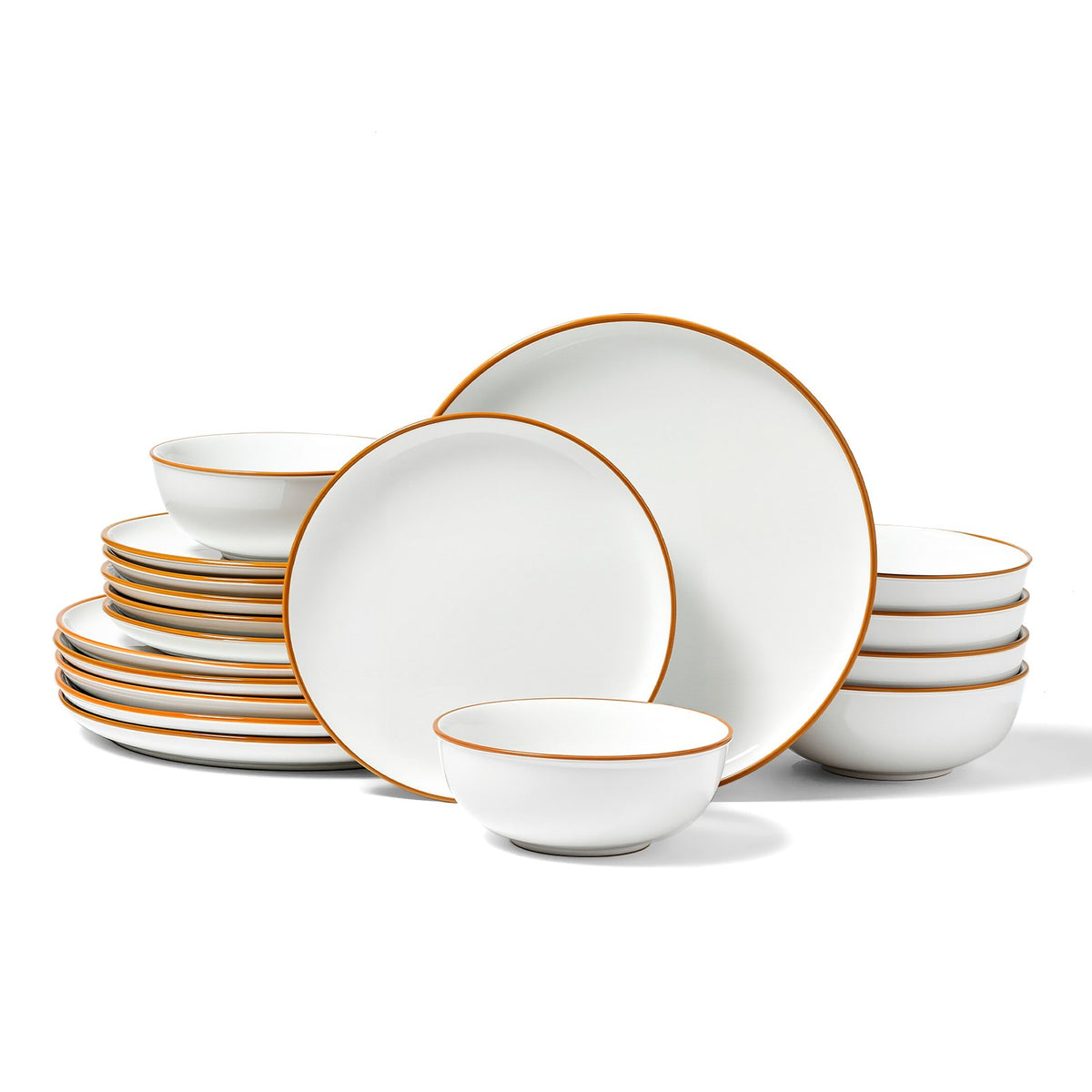 Sable Rim Ceramic Dinnerware Set – view 5