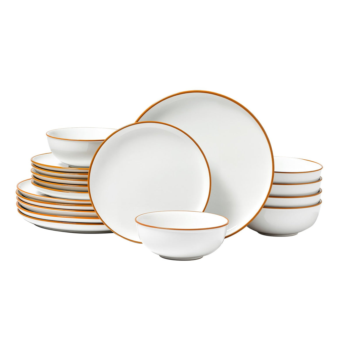 Sable Rim Ceramic Dinnerware Set – view 8