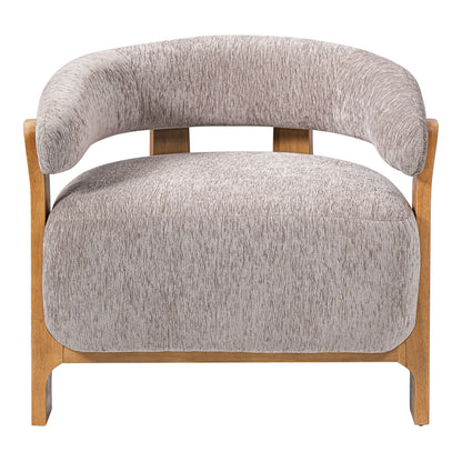 Boucle Barrel Accent Chair – view 4