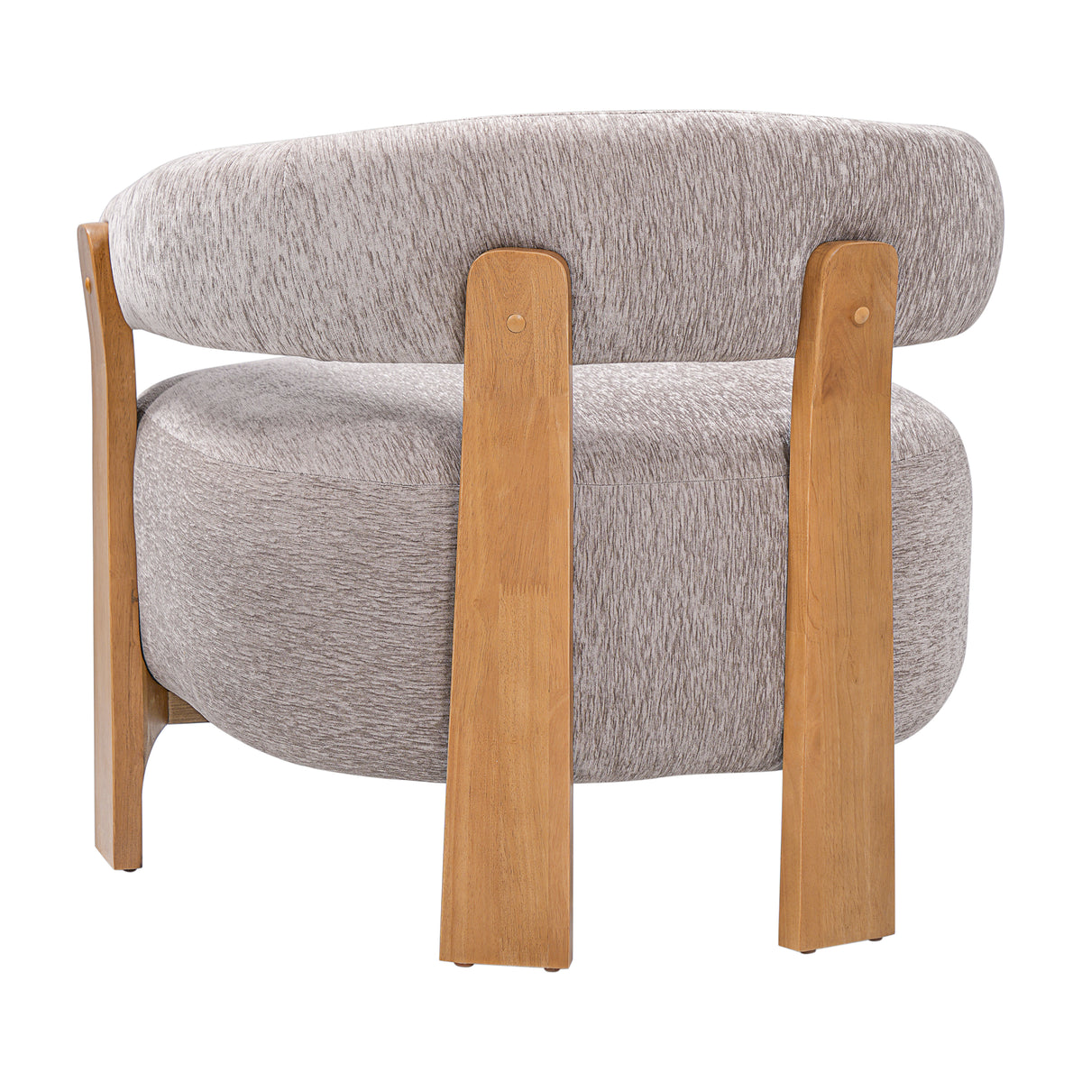 Boucle Barrel Accent Chair – view 10