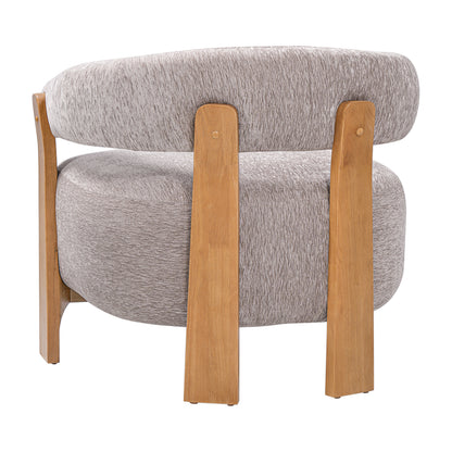 Boucle Barrel Accent Chair – view 10